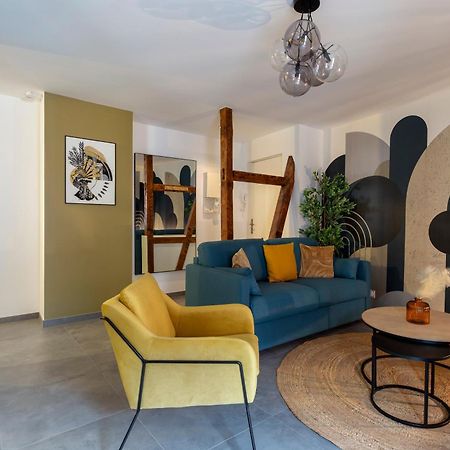 Appartement Pandore - Colmar City Center - Balcony ภายนอก รูปภาพ